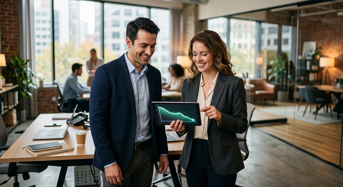 Automated message from an AI retention agent offering a proactive solution