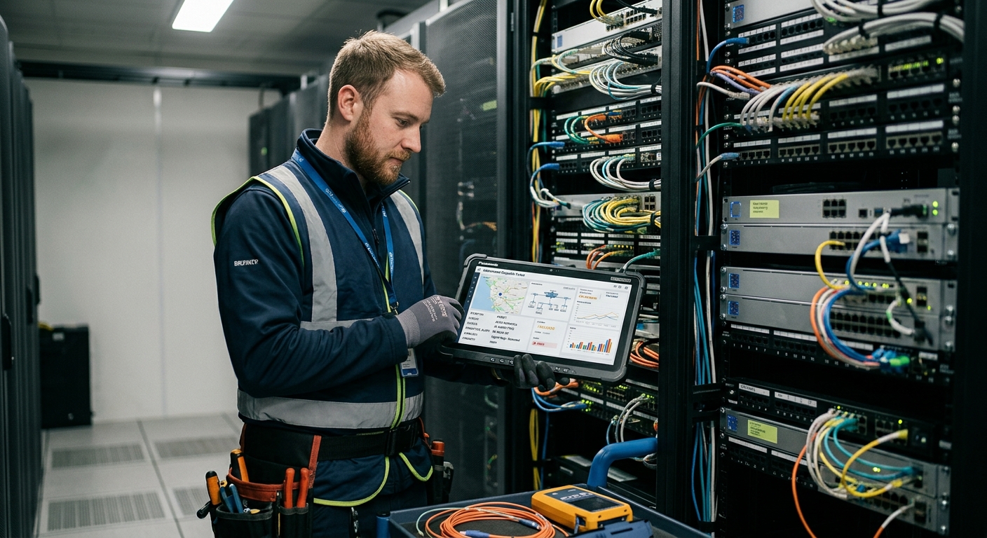 ISP technician performing proactive maintenance based on an automatic trigger to reduce rework