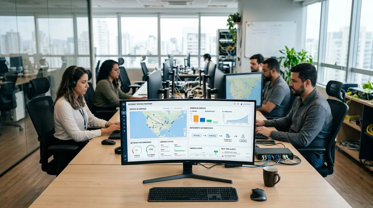 Automação de Ordens de Serviço: IA Integrada ao ERP