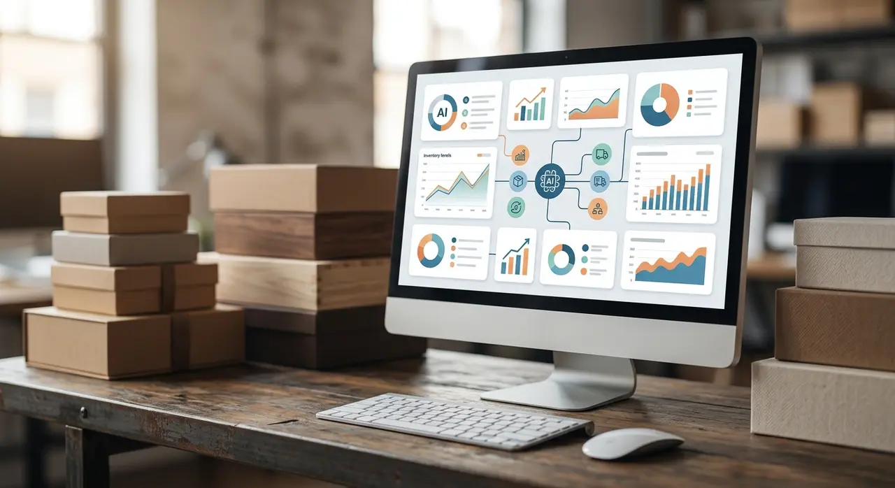 Comparison between manual order processing and streamlined AI automation with ERP integrations like Bling IA