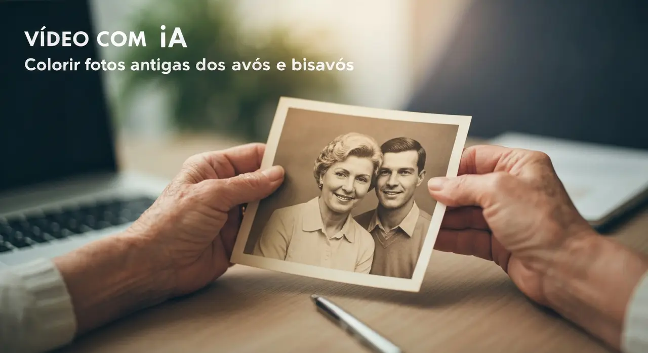 Colorir Fotos Antigas dos Avós: Emoção com IA no WhatsApp