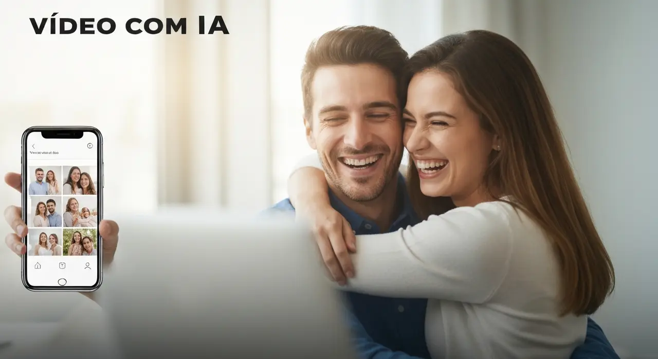 Presente de Dia dos Namorados: Vídeo com Fotos do Casal