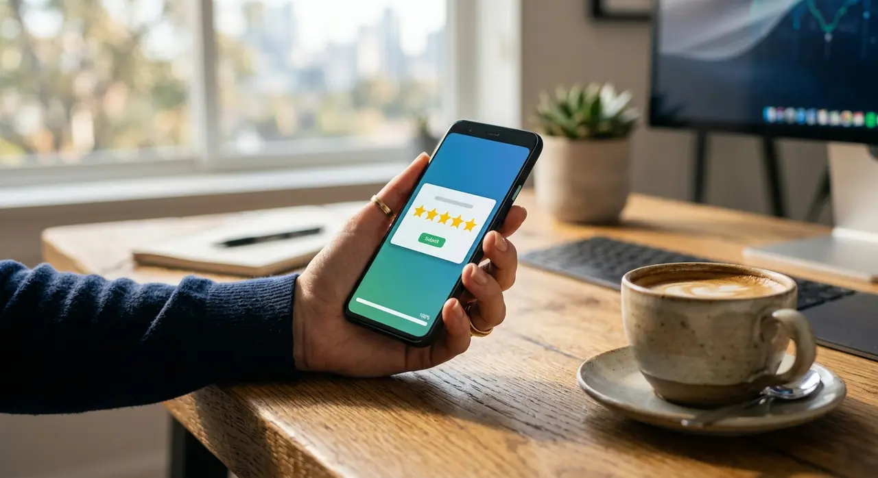 Post-event satisfaction survey automated for optimal operational efficiency
