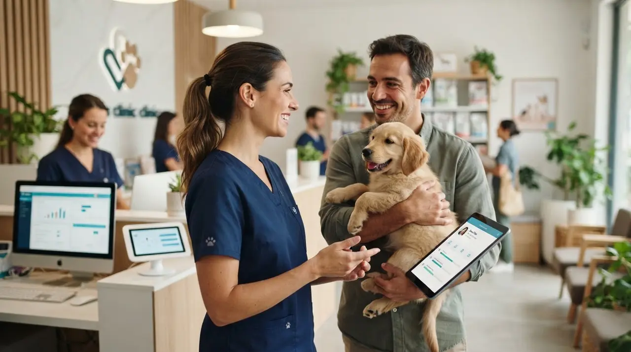 Como a IA transforma a experiência do tutor na sua clínica veterinária