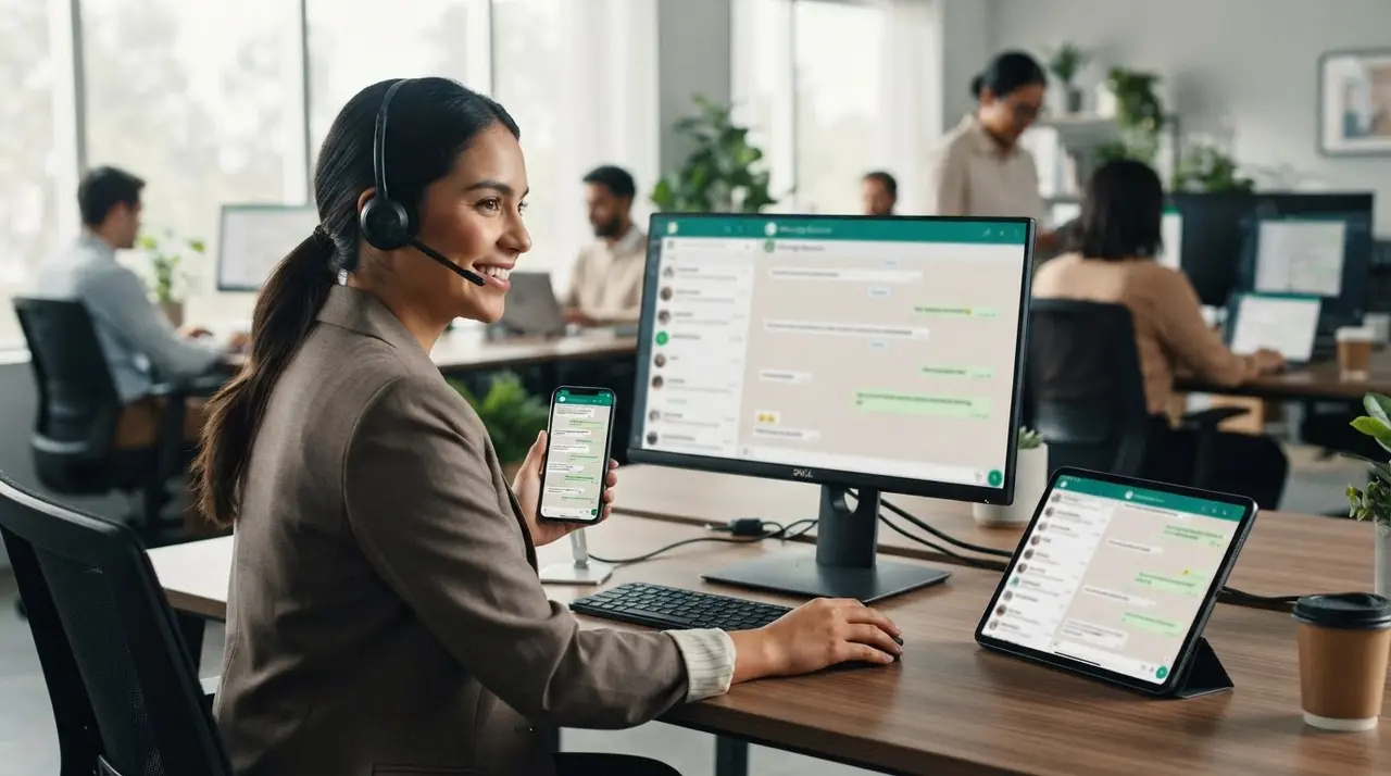 Como funciona o WhatsApp Business em vários aparelhos?
