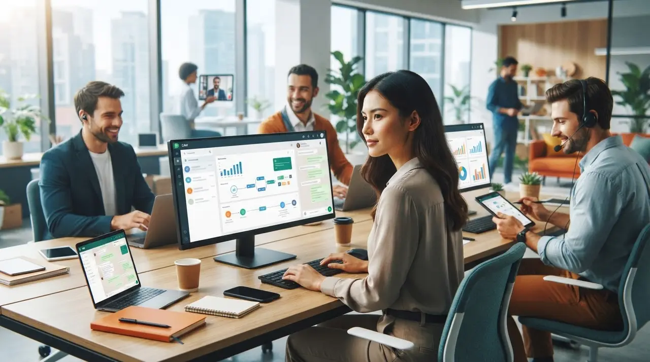 Multiatención en WhatsApp: Cómo un CRM optimiza tus ventas