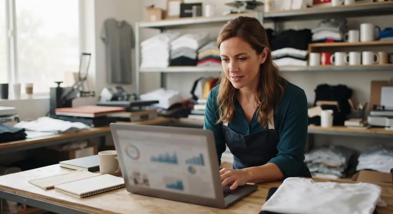 AI support agent on a Nuvemshop store capturing a custom gift briefing