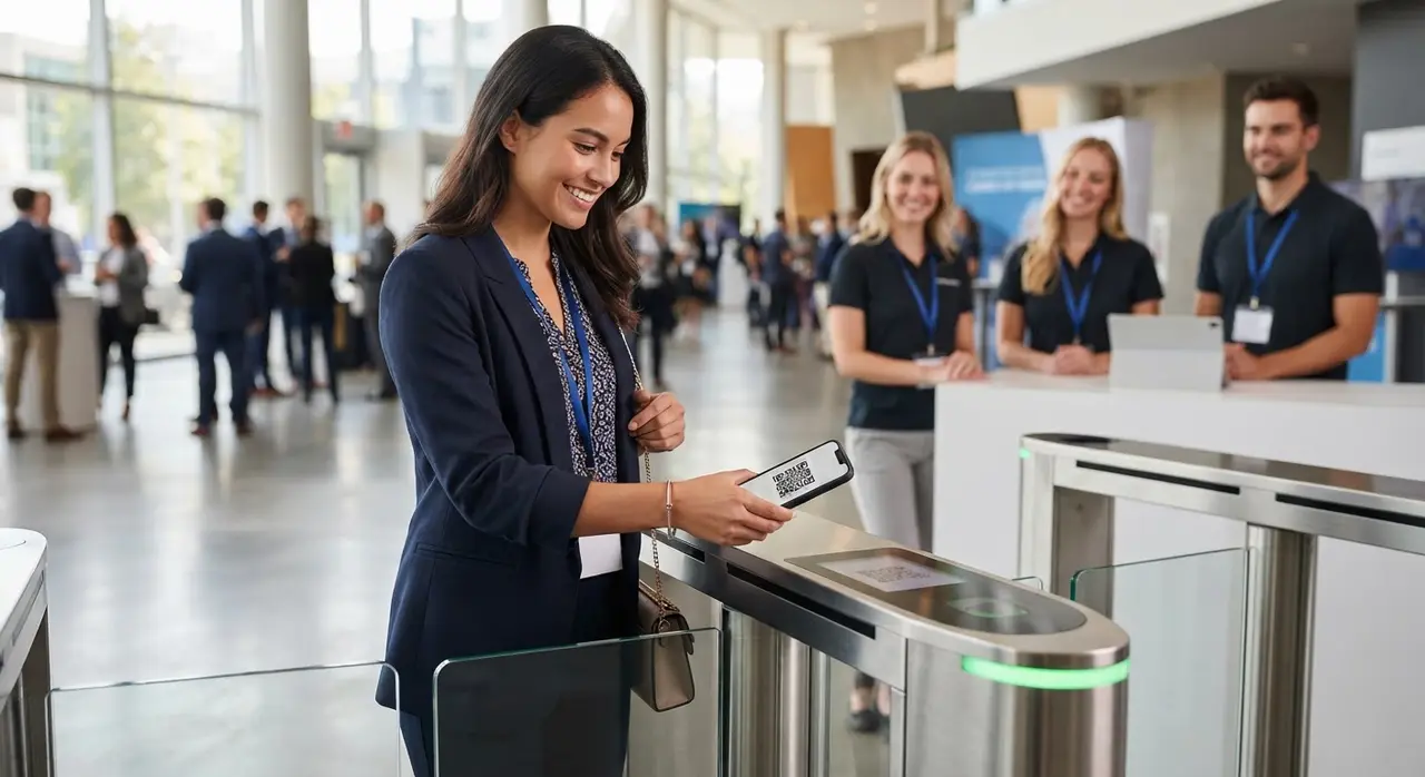 Accreditation automation speeding up event check-in without long lines