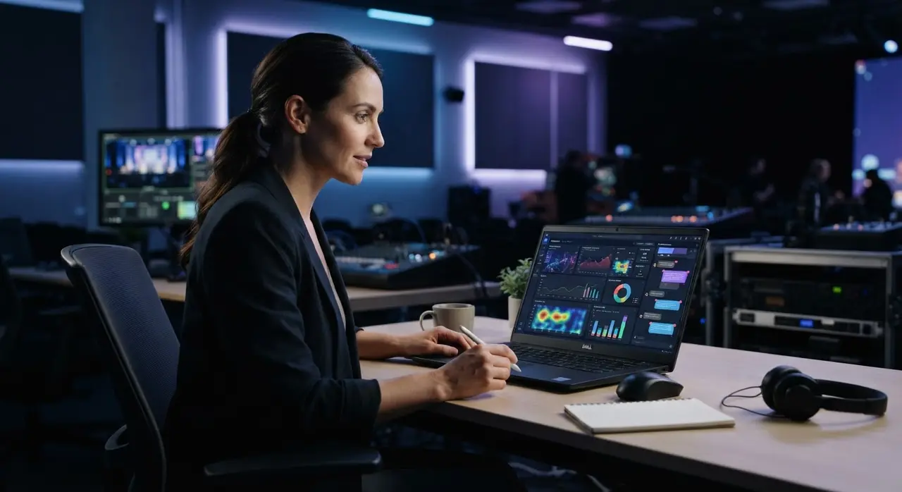 AI powered customer service center dashboard for event management