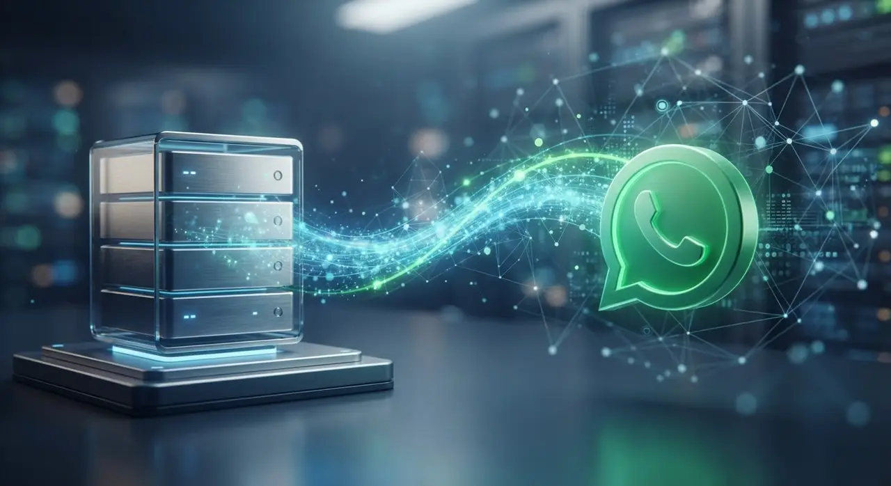 Diagrama de integración de webhook WhatsApp para confirmación de pagos en tiempo real.