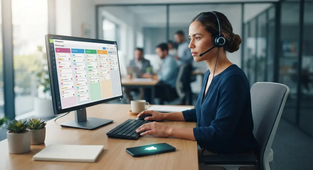 Automated WhatsApp appointment reminder triggered by a CRM system to reduce no-shows.