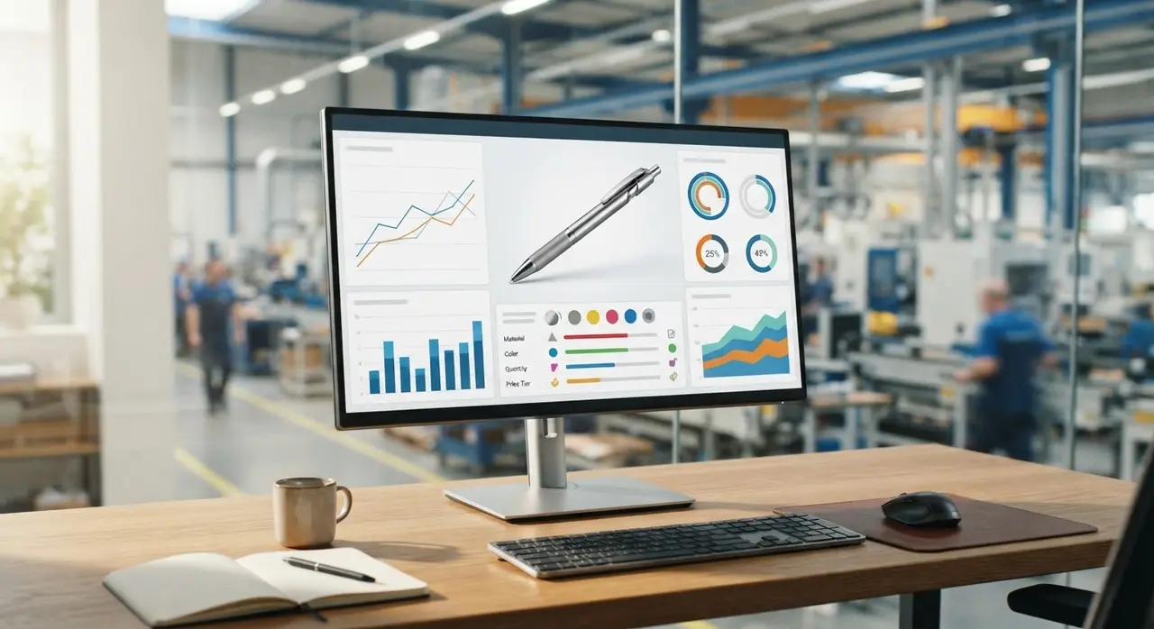 AI dashboard managing automated quotes, bling preço queries, and contaazul integração for custom goods factories.