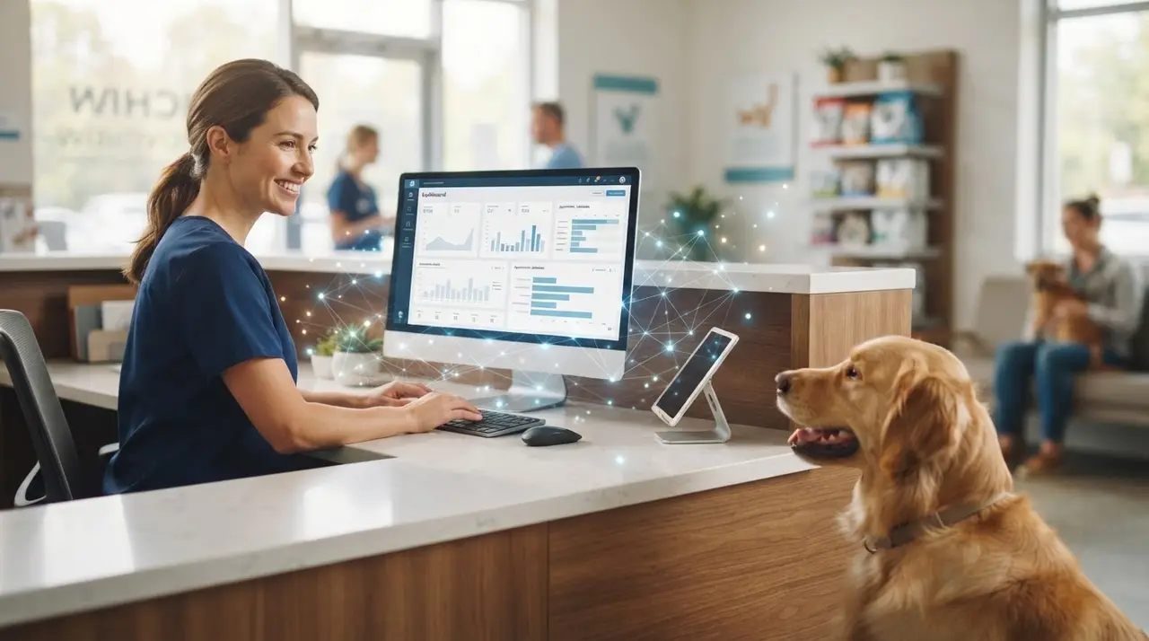 IA sobre o seu sistema veterinário sem trocar de software