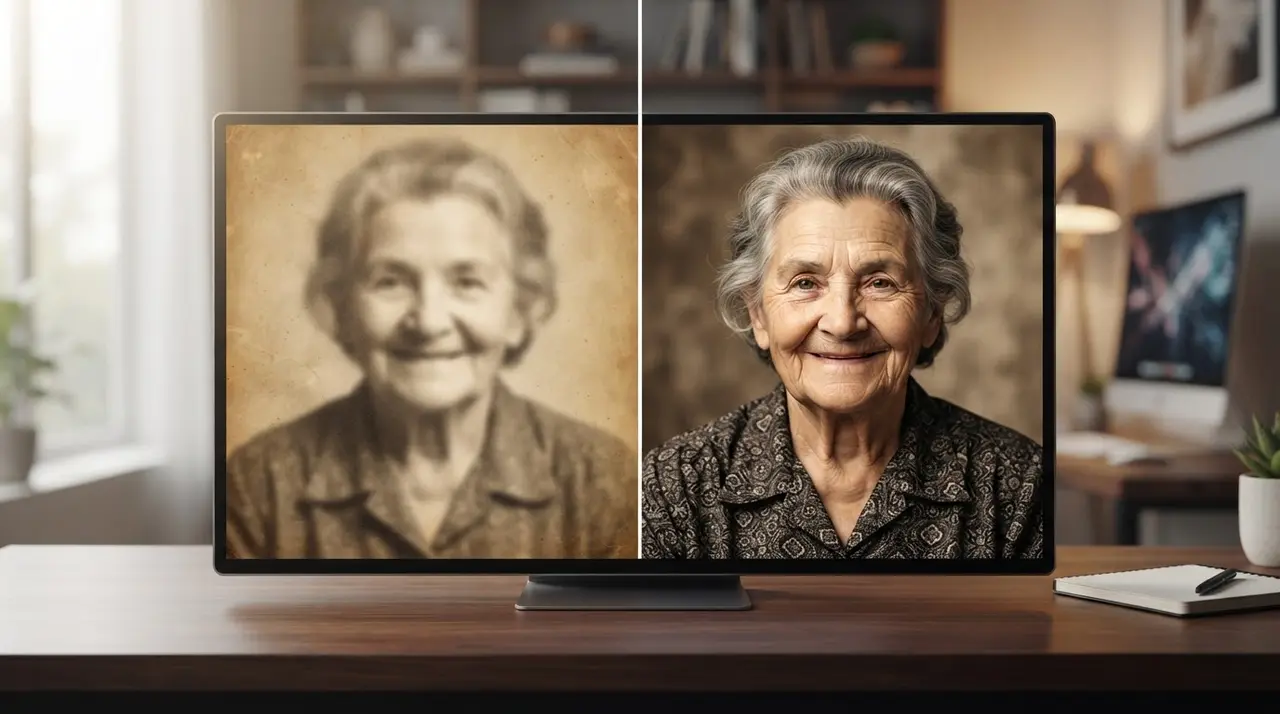 Como Melhorar Foto Tremida ou Fora de Foco com IA