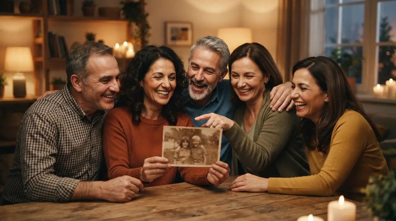 Como Criar uma Montagem de Fotos de Amigos de Infância Emocionante