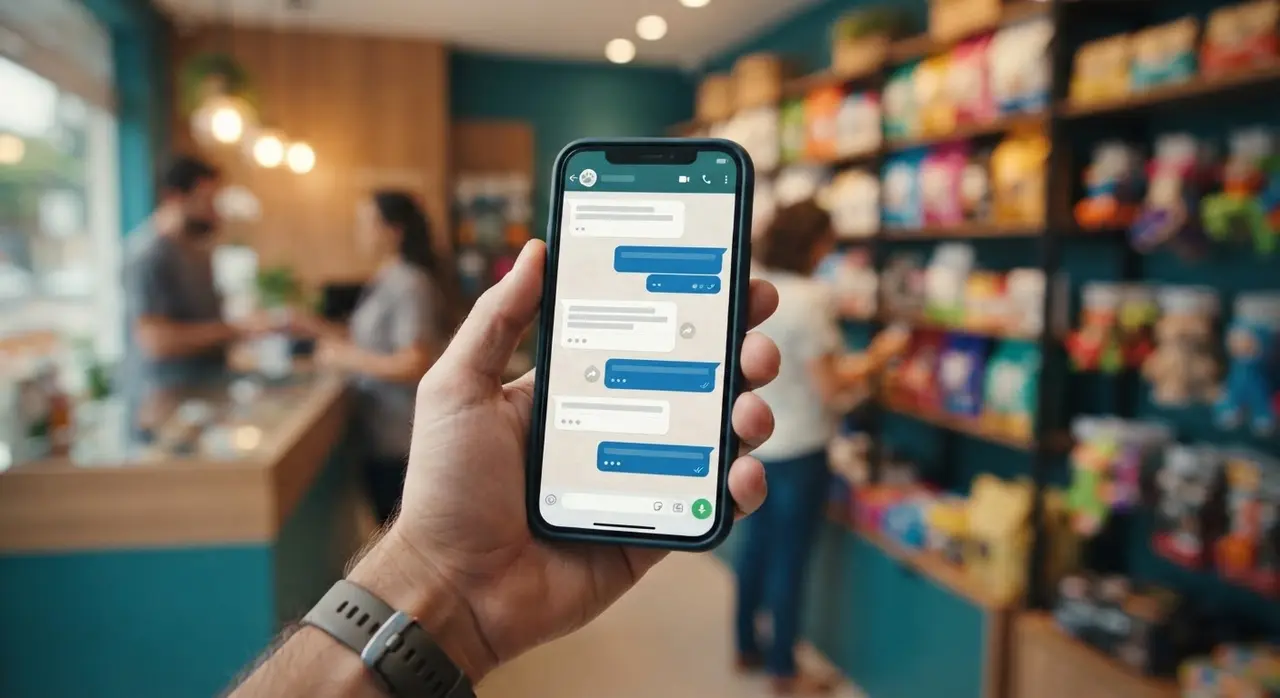 Ejemplo de atención whatsapp automatizada para enviar cuidados postoperatorios a tutores de mascotas.