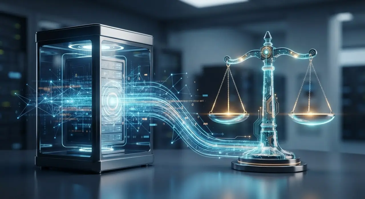 Abogados analizando el flujo de trabajo automatizado con Advbox IA en una sala de reuniones