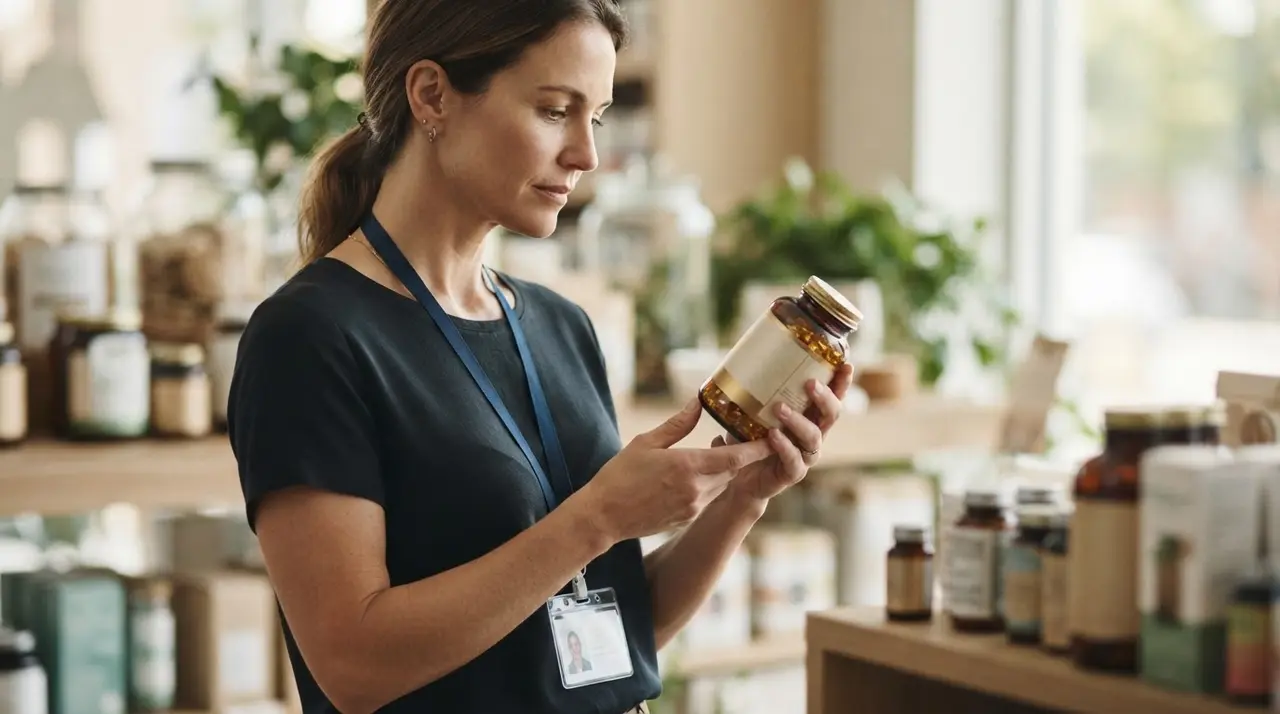 Reading a supplement label to understand omega 3 acid ethyl esters