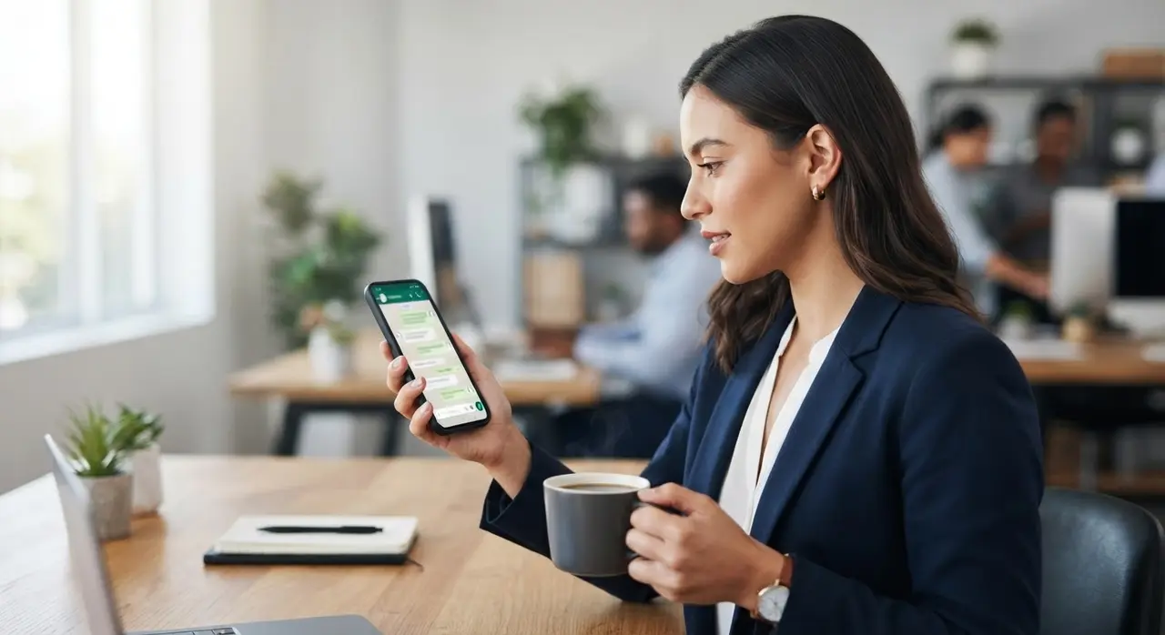 Gráfico de volumen de mensajes para optimizar la atención omnicanal en WhatsApp