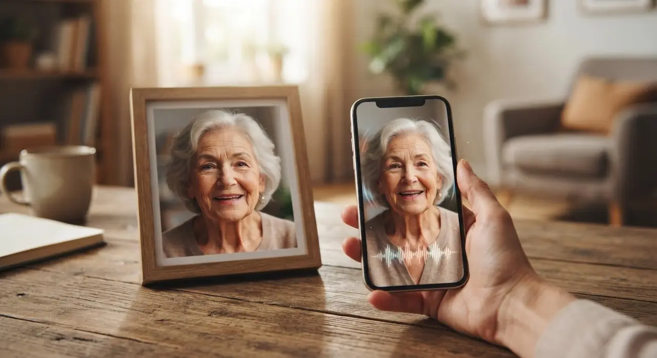 Exemplo de como usar a ia para foto falar e criar uma homenagem emocionante
