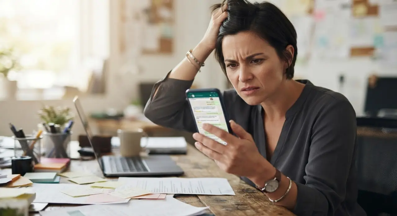 Interfaz de un crm para whatsapp con embudo de ventas en formato Kanban