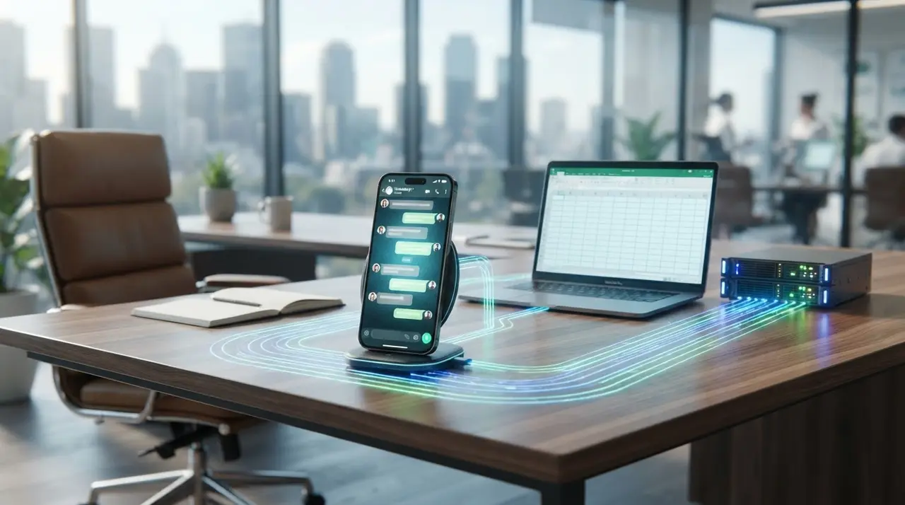 Cómo conectar WhatsApp Business a una hoja de cálculo o ERP