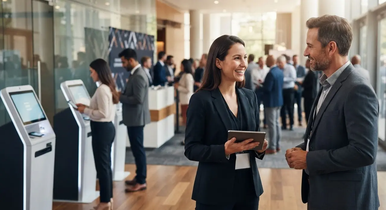 Equipe de apoio focada em relacionamento enquanto a empresa de IA gerencia as filas