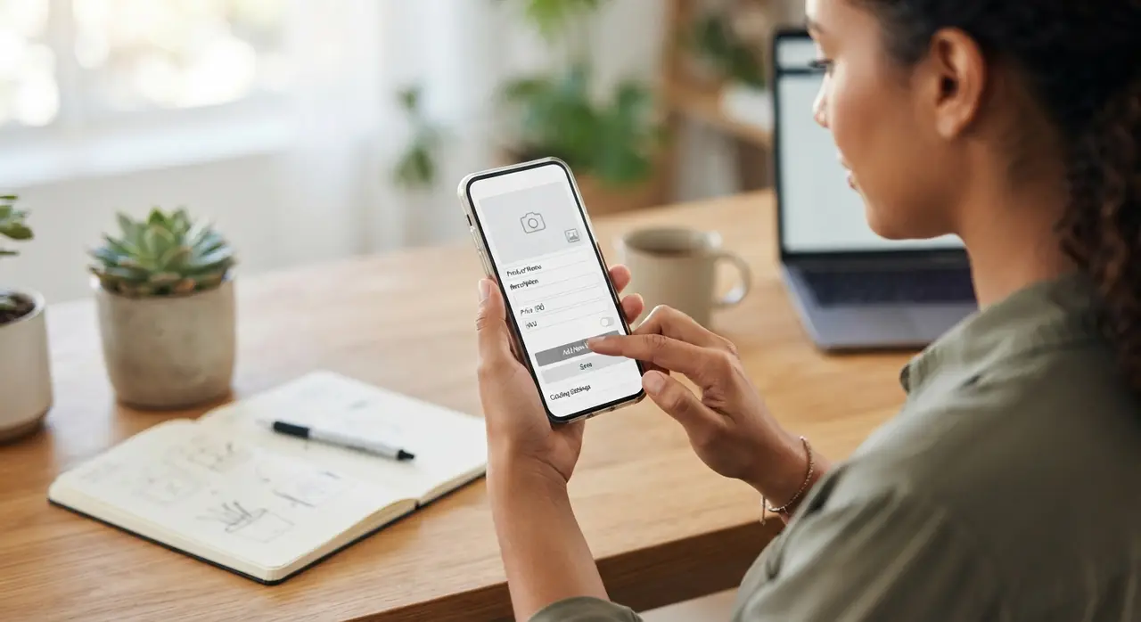Passo a passo para cadastrar produtos na conta comercial whatsapp