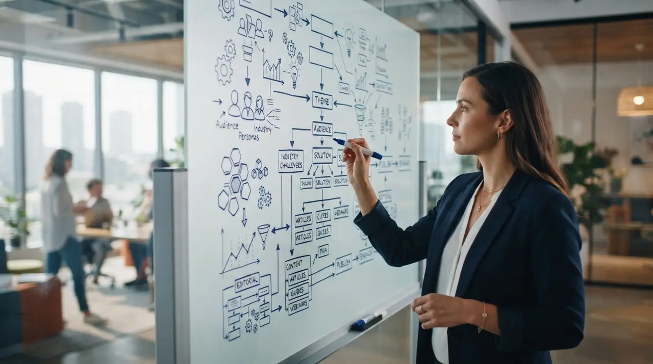Estratégia de Conteúdo B2B: Como Transformar Conhecimento da Empresa em Pautas