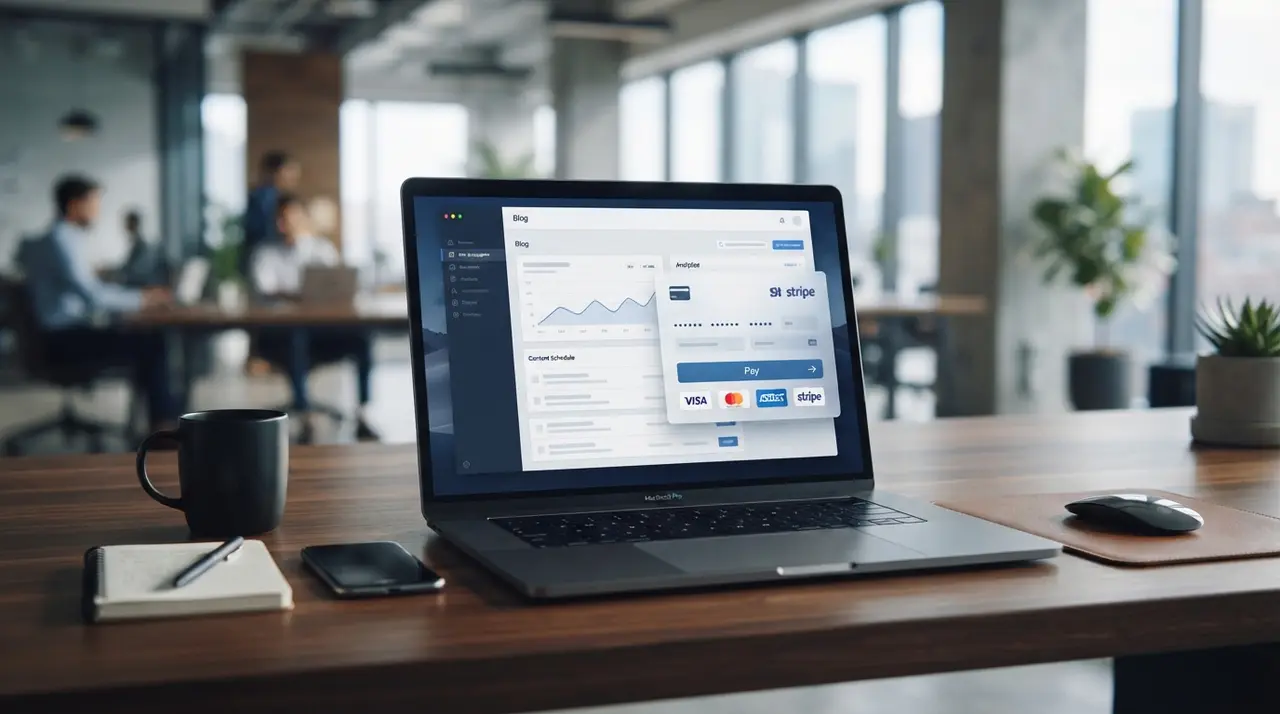 Subscribing to BlogPost Automático in USD: Stripe Checkout for International Clients