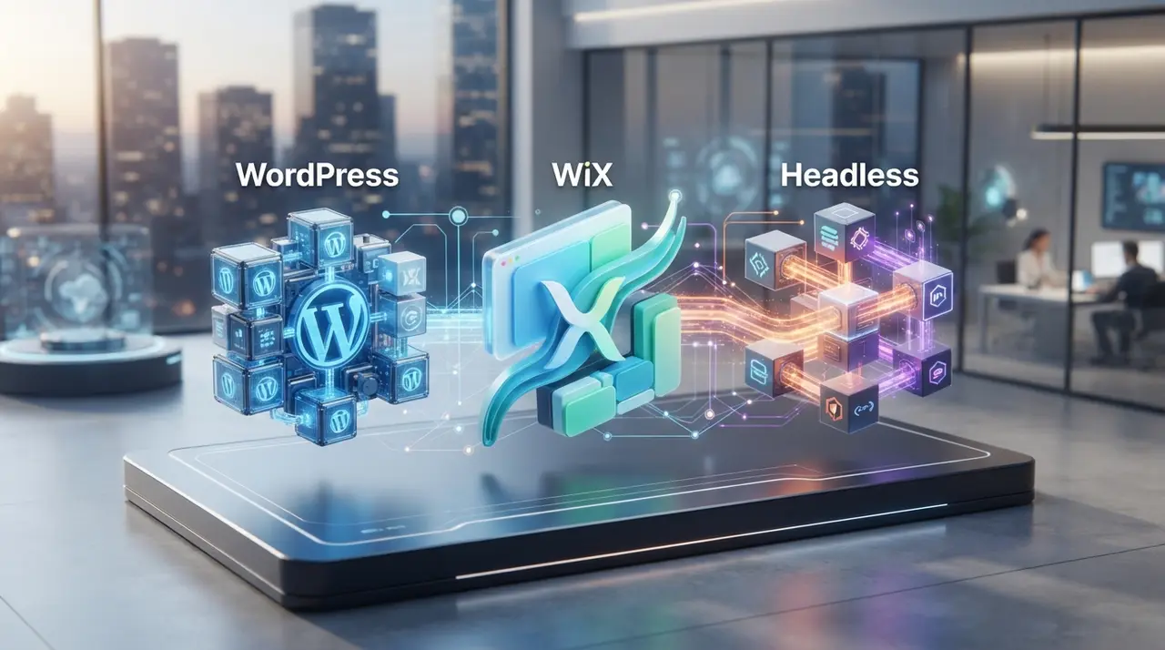 WordPress, Wix ou Headless: O que Muda na Automação Editorial?