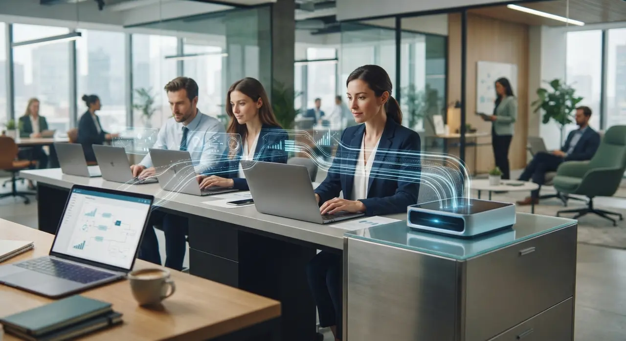Local branch manager using AI agent system to centralize multi-unit operations with local agility