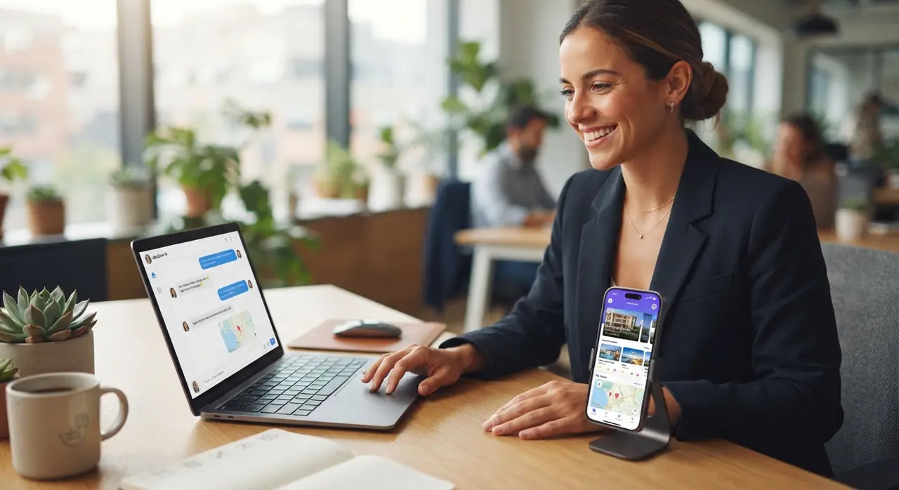 Agente de viagens utilizando assistente de inteligência artificial para prestar atendimento humanizado