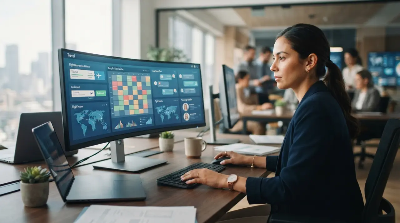 AI Back-Office Agent: Travel Booking Control