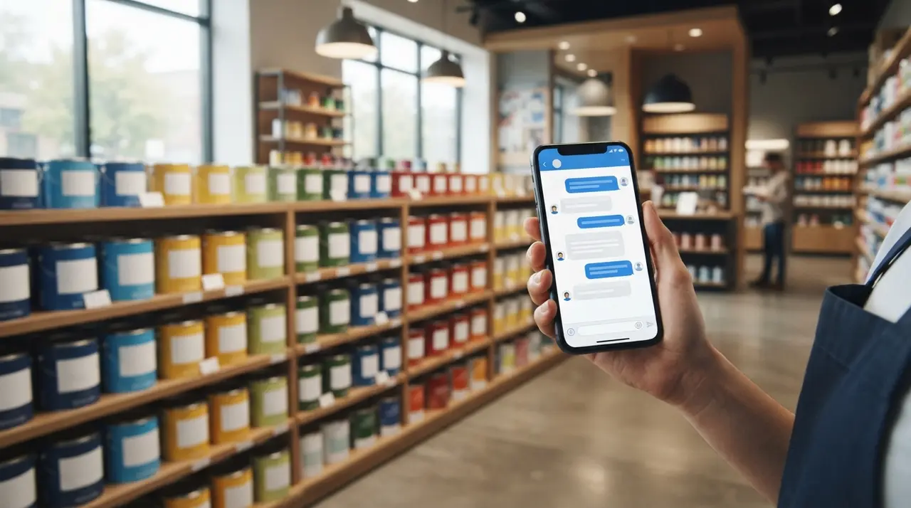 IA na Loja de Tintas: Melhore a Experiência do Cliente